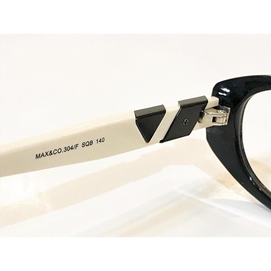 Max&Co. マックスアンドコー Max&Co メガネ MAX&CO.304/F SQB