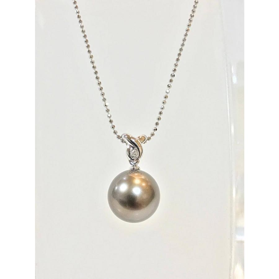 南洋真珠に、ダイア1ct.のネックレス ネックレス 南洋本真珠 天然ダイヤモンド B23994 : タカモリヤフー店