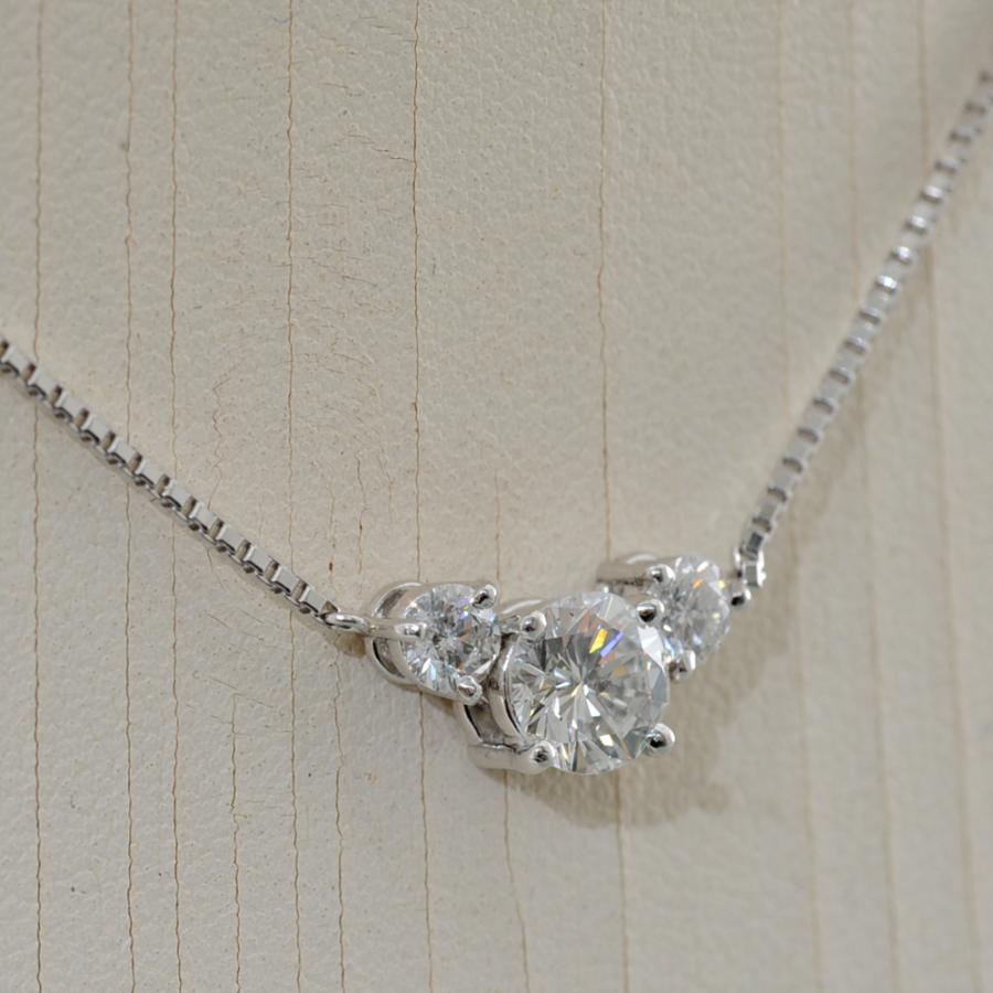 C04】 Pt850 Pt900 プラチナ ダイヤモンド 1.157ct 0.25ct デザイン