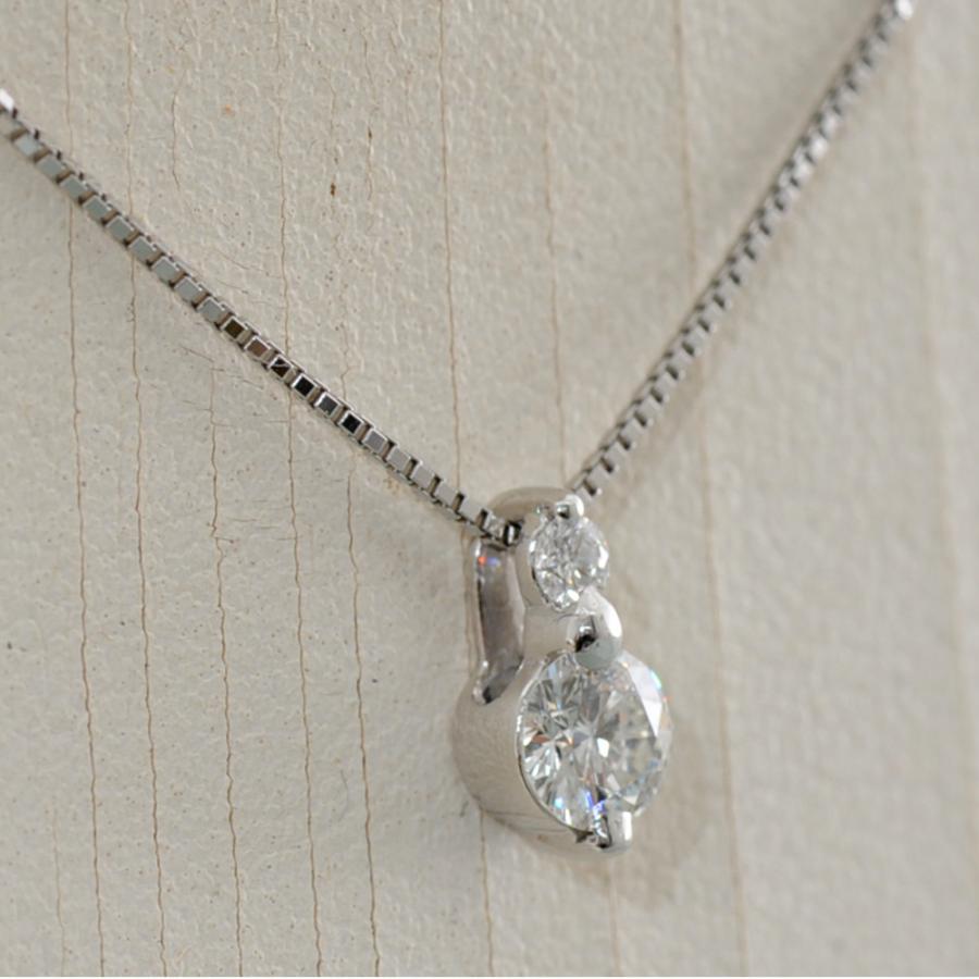 D65】 Pt850 Pt900 プラチナ ダイヤモンド 0.408ct デザイン 
