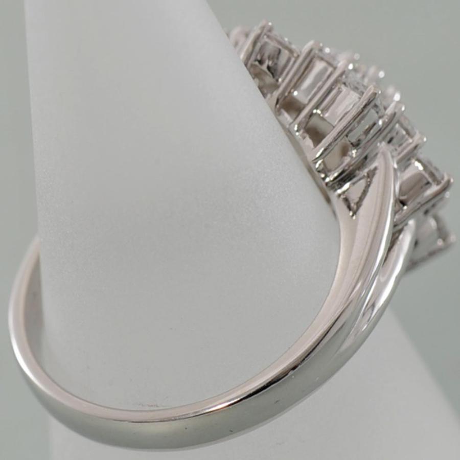 F09】 Pt900 プラチナ ダイヤモンド 2.05ct デザイン リング 指輪 中古