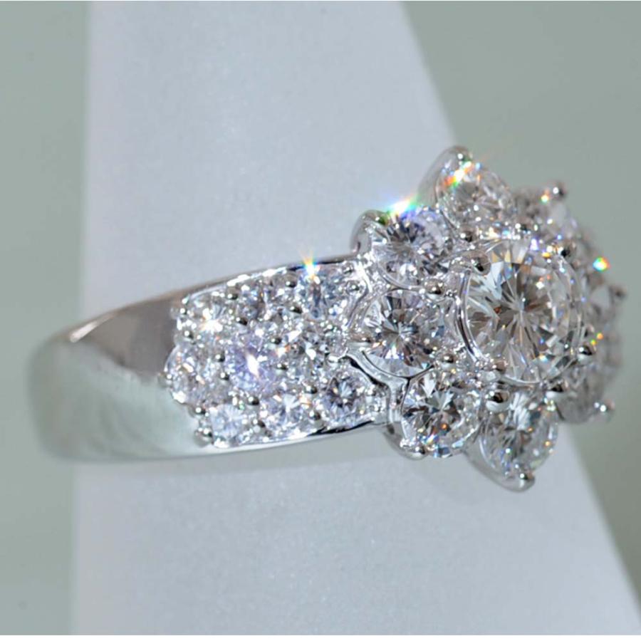 F40】 Pt900 プラチナ ダイヤモンド 0.432ct VVS-1 1.37ct デザイン  