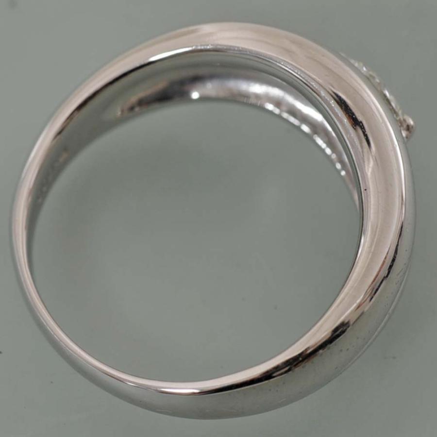 F41】 Pt900 プラチナ ダイヤモンド 0.513ct VS-1 デザイン リング