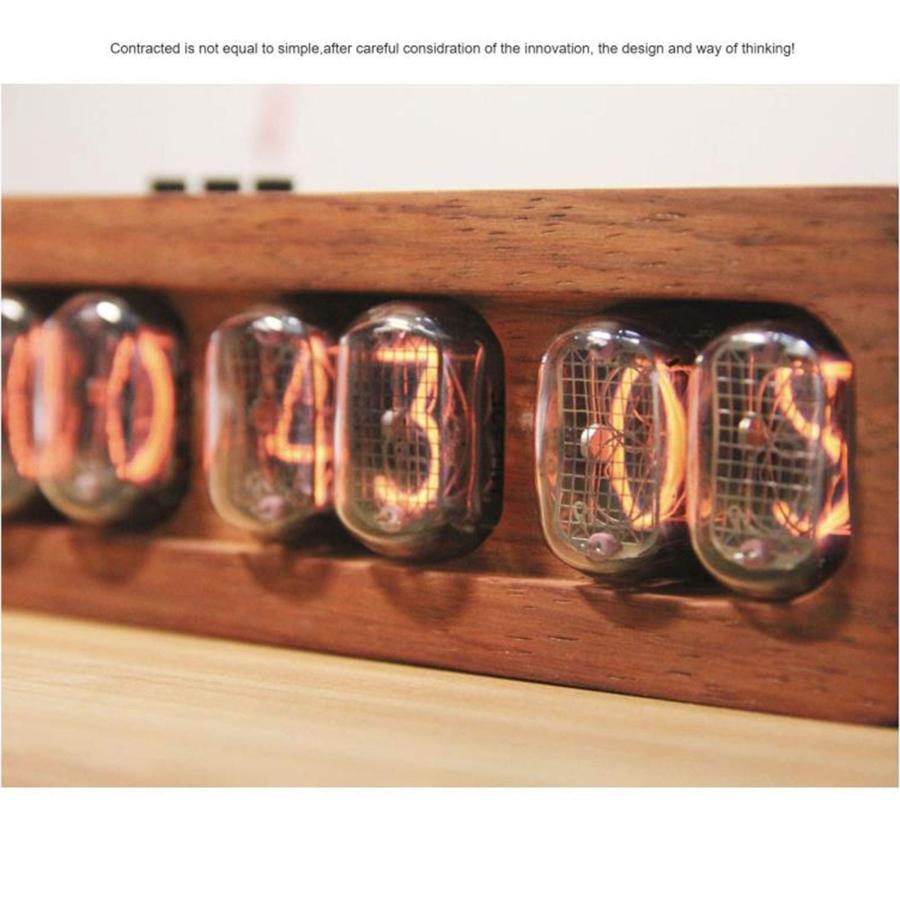 真空管目覚まし時計、ニキシー管時計サフラワー、特殊時計長寿命