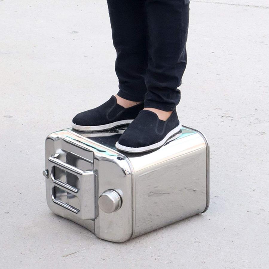 車載ガソリン携行缶 20L/25L/30L/40L 304ステンレス 大容量