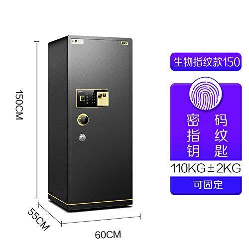 大型 金庫 指紋式 幅60×奥行55×高さ150cm 店舗用 業務用 防犯金庫 ズ