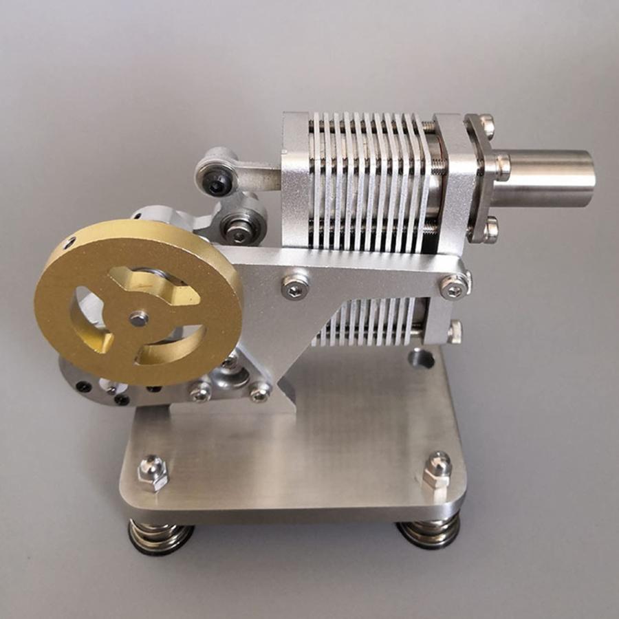 全金属スターリングエンジンモデル ミニ発電機モデル 物理学蒸気 全金属スターリングエンジンモデル ミニ発電機モデル 物理学蒸気