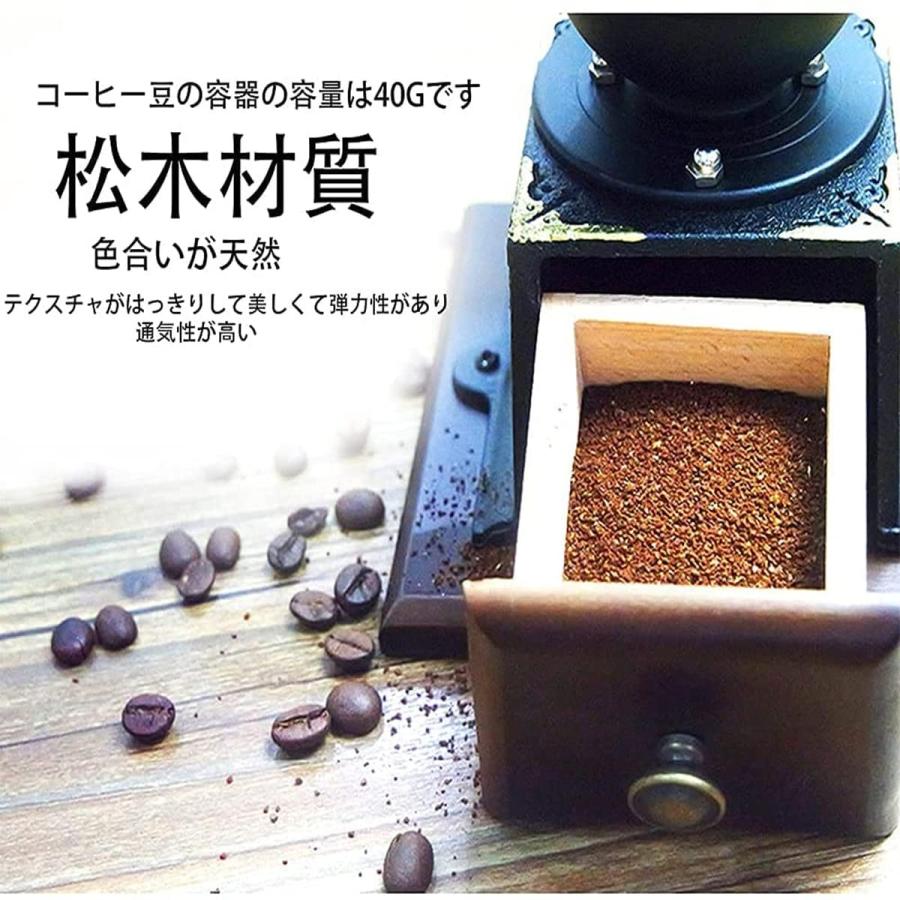 レトロ式コーヒーミル 家庭用手回しミル手作り小型手動ミル レトロ式コーヒーミル 家庭用手回しミル手作り小型手動ミル