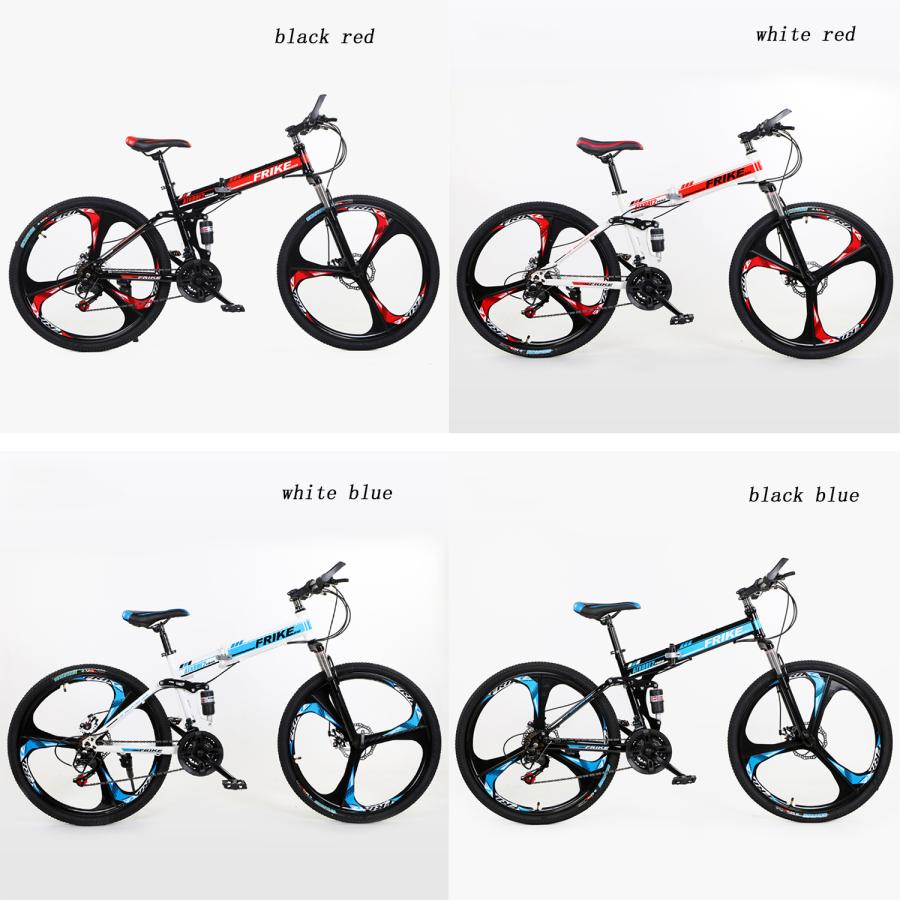 折りたたみ式マウンテンバイク、フルサスペンション高炭素鋼MTB 折りたたみ式マウンテンバイク、フルサスペンション高炭素鋼MTB