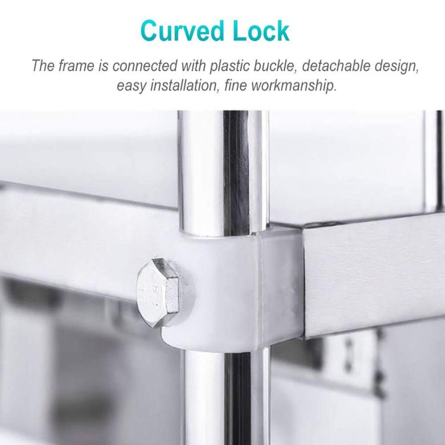 ステンレス ワゴン サ医療ービス カート 2段 組立式 業務用