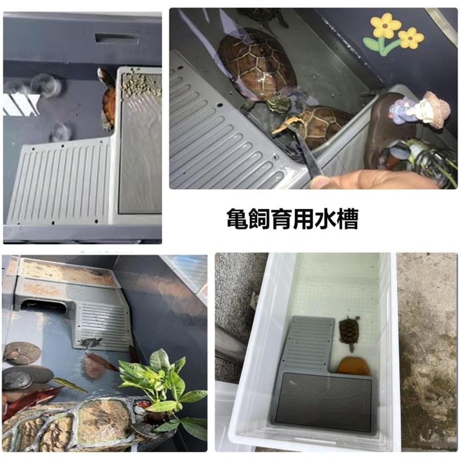 亀飼育用水槽 タートルタンク カメ生息地 プラスチック水槽 亀飼育用水槽 タートルタンク カメ生息地 プラスチック水槽