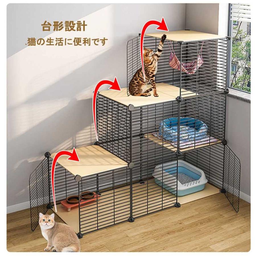 JXHNZYQ 猫 ケージ 大型 3段 広い 多頭飼い キャットケージ 多頭 JXHNZYQ 猫 ケージ 大型 3段 広い 多頭飼い キャットケージ 多頭