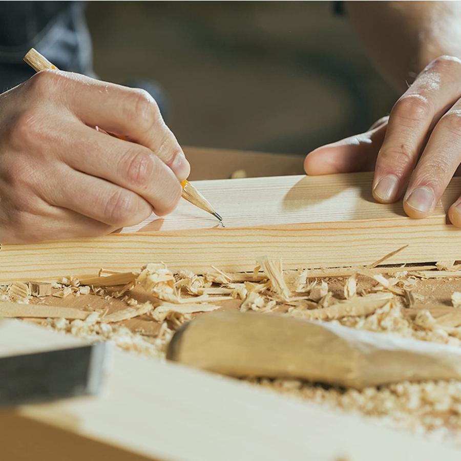 3つの木製六角形フローティングウォールシェルフのセット-装飾的