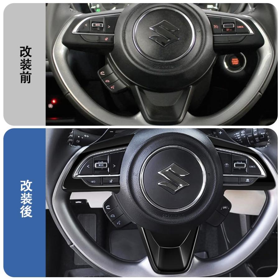 スズキ 新型 フロンクス Fronx WDB3S WEB3S 専用 ステアリングパネル