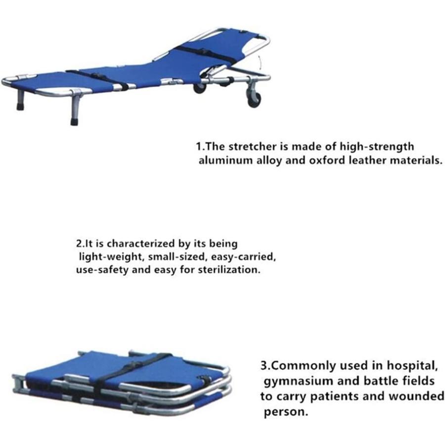 折りたたみ 担架 ストレッチャー 緊急救助用 介護用品 簡易 軽量