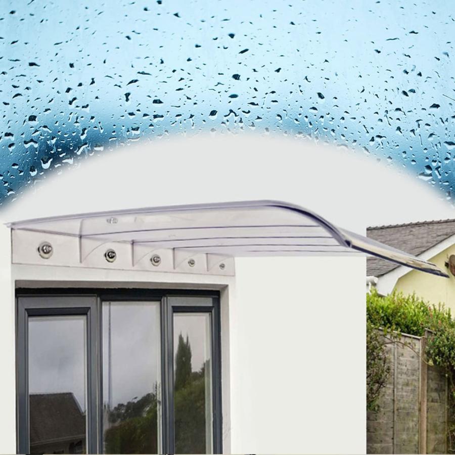 雨よけ 屋根庇、 テラス ポリカーボネート ひさし 後付け 玄関 雨よけ 屋根庇、 テラス ポリカーボネート ひさし 後付け 玄関