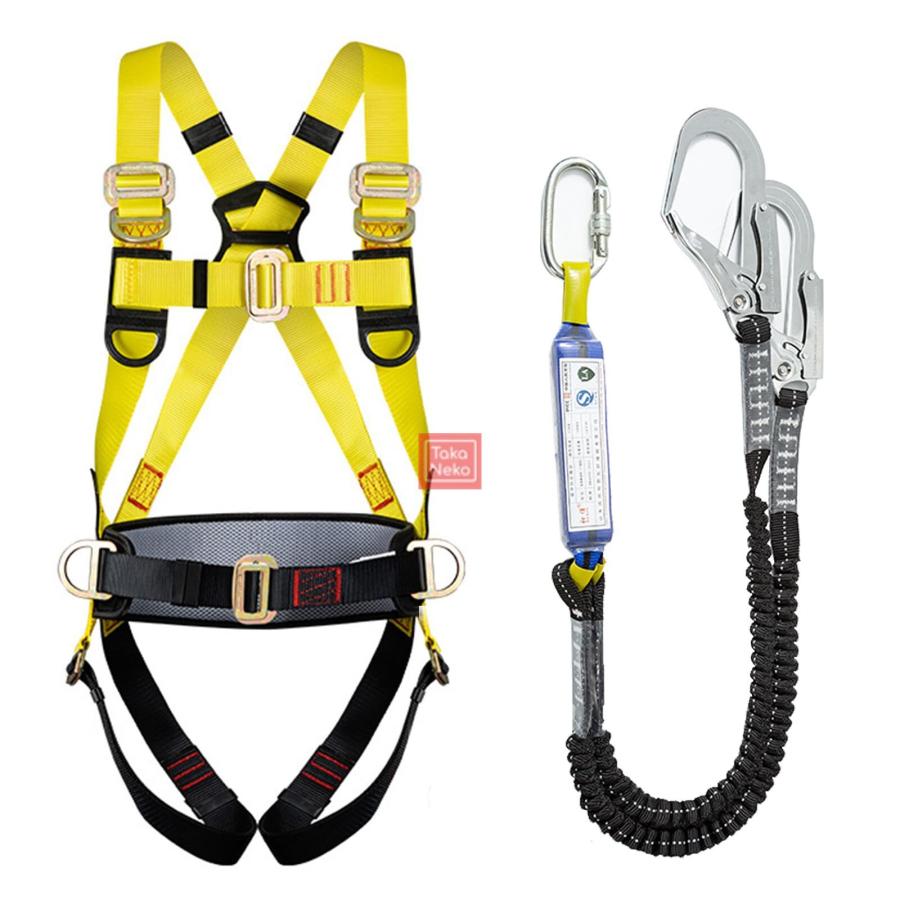 フルハーネス 新規格 安全帯 フルハーネス安全帯 新規格 セット 墜落制止用器具 ハーネス安全帯 新