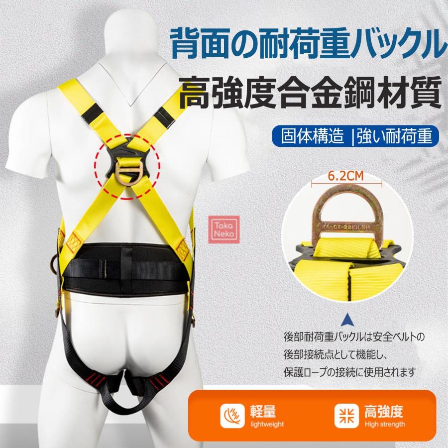 フルハーネス安全帯 新規格 セット 墜落制止用器具 ハーネス安全帯 新