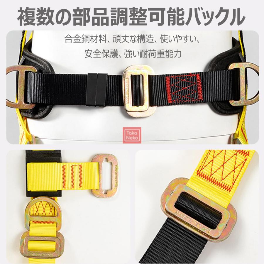 フルハーネス安全帯 新規格 セット 墜落制止用器具 ハーネス安全帯 新
