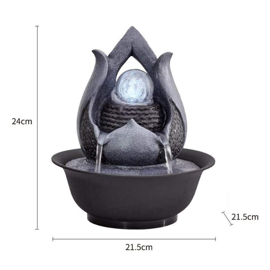 インテリア卓上噴水 シンプルな樹脂卓上噴水噴水装飾屋内噴水ホー置物風水 室内噴水 Amazon.co.jp: 卓上噴水 デスクトップ噴水 ミニ滝 樹脂 室内噴水