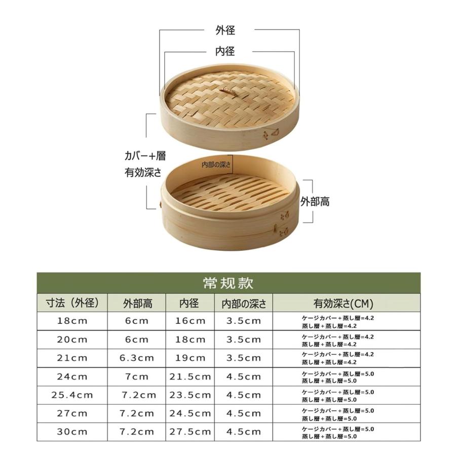 せいろ蒸し器 竹セイロ 中華 竹セイロ蒸篭 蒸しせいろ 蒸し料理 器具