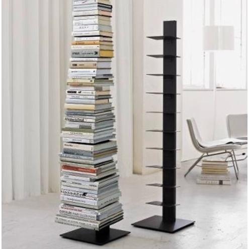 本棚 ブックタワー ブックシェルフ 書棚 収納棚 漫画棚 スリム 隙間
