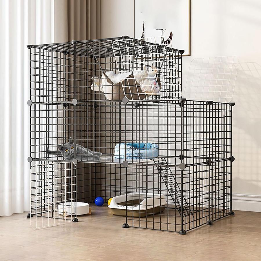 大型猫ケージ屋内 ? DIY 猫ベビーサークル取り外し可能な猫屋外 大型猫ケージ屋内 ? DIY 猫ベビーサークル取り外し可能な猫屋外