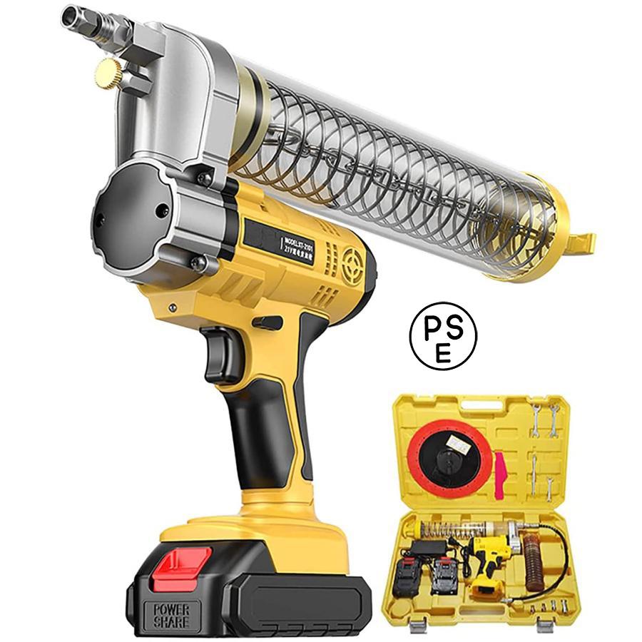 21Vコードレス電気グリースガン8000PSI高圧グリースガン600CC 21Vコードレス電気グリースガン8000PSI高圧グリースガン600CC