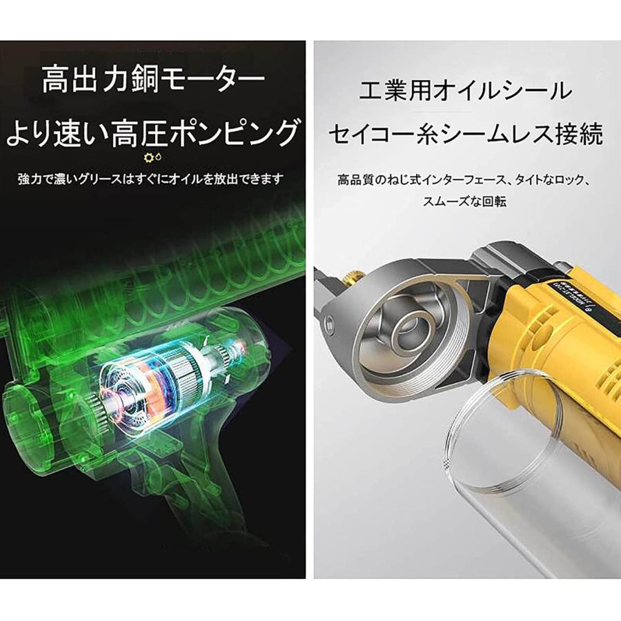 21Vコードレス電気グリースガン8000PSI高圧グリースガン600CC 21Vコードレス電気グリースガン8000PSI高圧グリースガン600CC