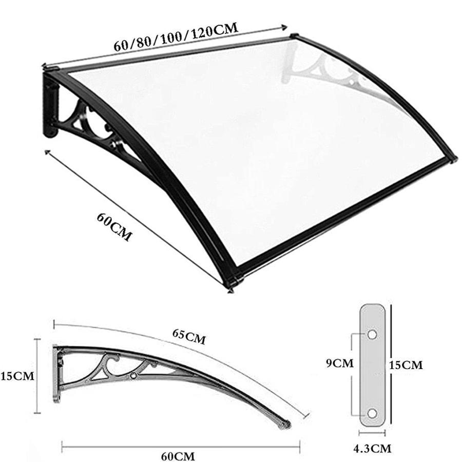 庇 ひさし雨よけ、ドアキャノピーウィンドウオーニング