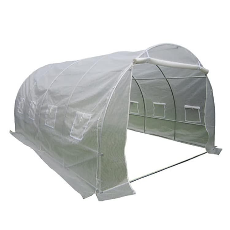 園芸用菜園ハウス ビニールハウス 鋼パイプ ダブルドア 通気性良い大型