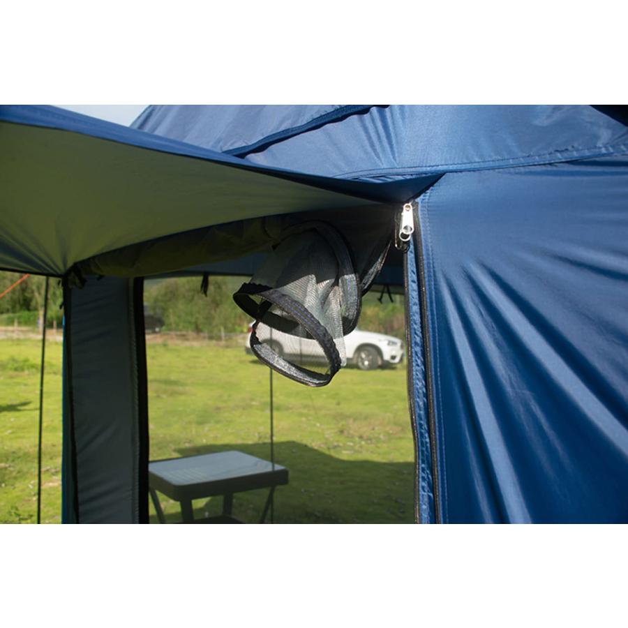 車連結ポップアップテント　車中泊　ブラック2×2m 車連結ポップアップテント 車中泊 ブラック2×2m
