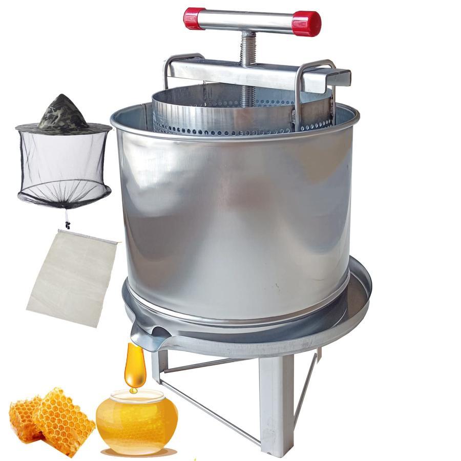 養蜂器具 蜂蜜分離器 蜂蜜絞り器 蜂蜜圧搾機 蜜を絞り器 ジューサー