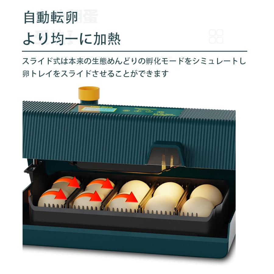 インキュベーター 自動孵卵器 10個入卵 鳥類専用ふ卵器 自動転卵 インキュベーター 自動孵卵器 10個入卵 鳥類専用ふ卵器 自動転卵