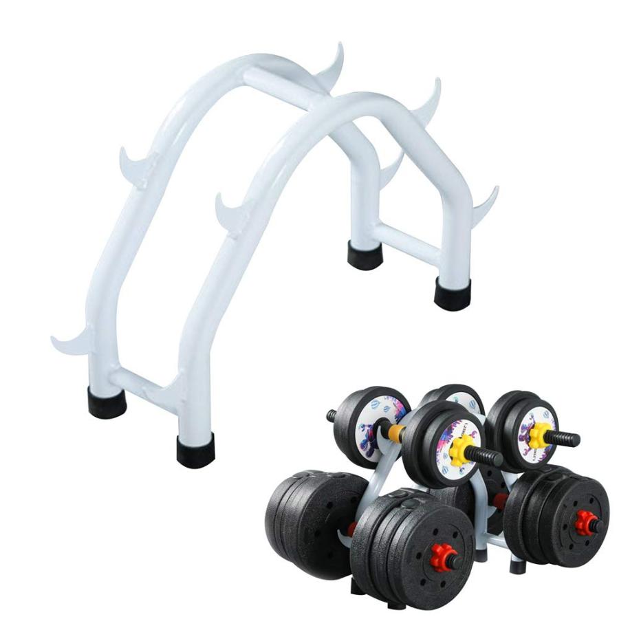 【引取りまたは着払い限定】ダンベルラック 収納用 ダンベルラック、ダンベル収納ラック、コンパクトダンベルラック、2層