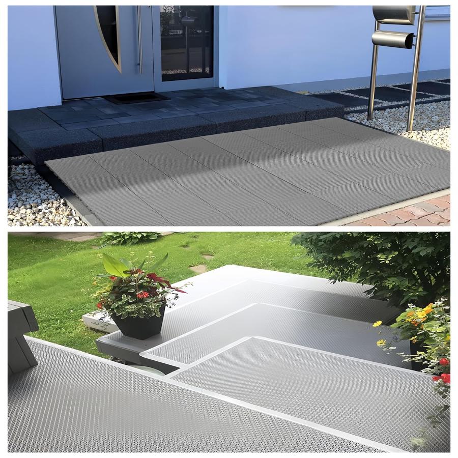 水はけマット ベランダ 屋外 タイル 滑り止め フリーカット可能