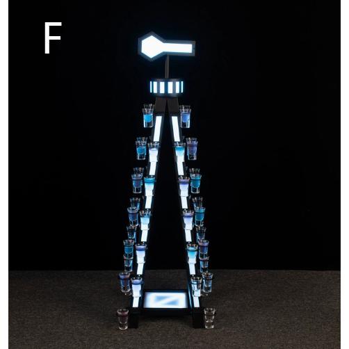 テキーラ観覧車 コカボムタワー LED ワイングラスホルダー(7 テキーラ観覧車 コカボムタワー LED ワイングラスホルダー(7