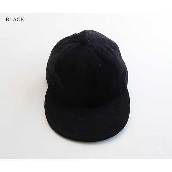 HWY コーデュロイ ベースボールキャップ 黒 HWY コーデュロイ ベースボールキャップ 黒 21's ファッション HWY