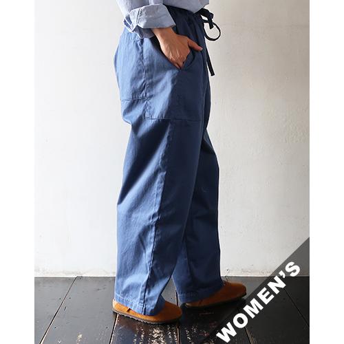 homspun ホームスパン サルエルパンツ homspun（ホームスパン） パンツ レディース 高密度ウェポンひも付き