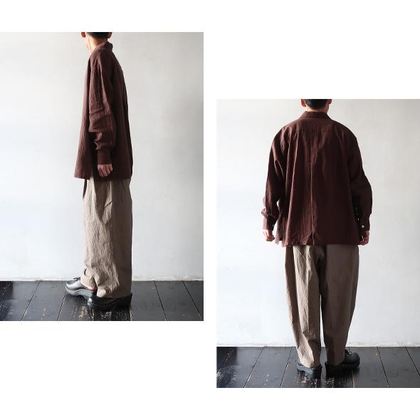 HAVERSACK（ハバーサック） パンツ メンズ バックサテンイージーパンツ