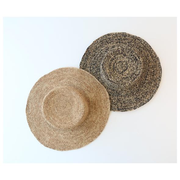 Le voyage en Panier ラフィアハット LE VOYAGE EN PANIER 30%OFF ルボォヤージュエンパニーヤ ハット