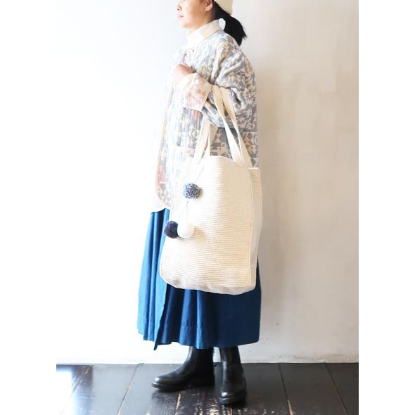UNIQUE BATIK ユニークバティック バッグ レディース ボンボンコットン 