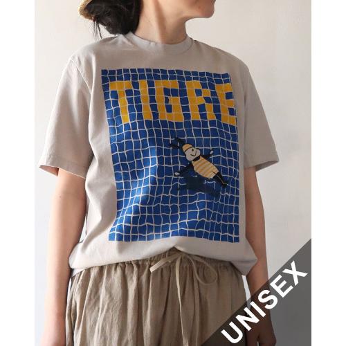 ティグルブロカンテ カットソー TIGRE BROCANTE メンズ レディース プールナッティー 半袖 Tシャツ LIGHT GRAY BP-71-TPO-1 送料無料 メール便可