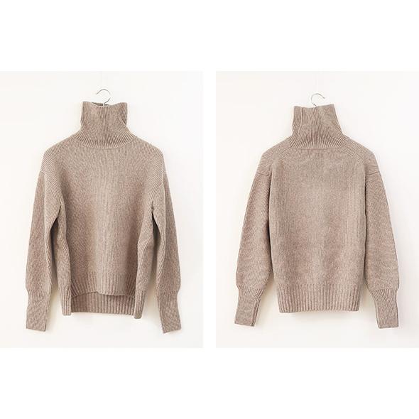 comm. arch.（コムアーチ） ニット レディース Hand Framed High Neck