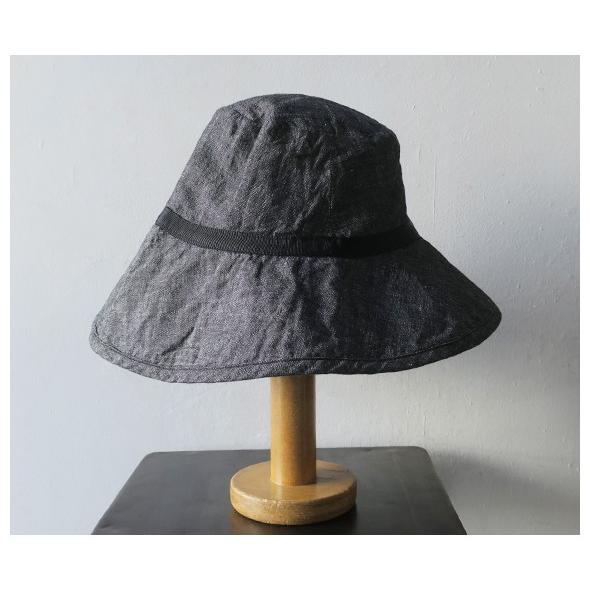 evam eva リネンハット　帽子 evam eva(エヴァム エヴァ)【2020ss新作】 リネンハット / linen