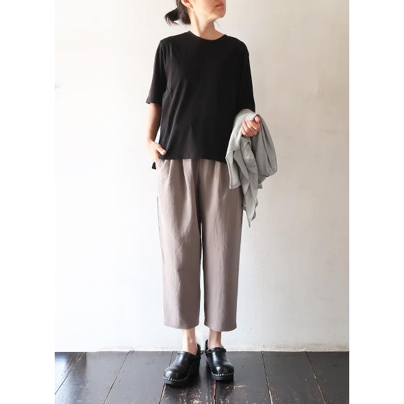 evam eva エヴァムエヴァ コットンスリーブ　M グレージュ　タンクトップ evam eva エヴァムエヴァ コットンスリーブ M グレージュ タンク