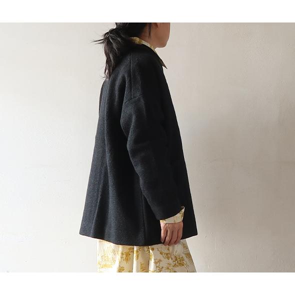 evam eva（エヴァムエヴァ） アウター レディース press wool short