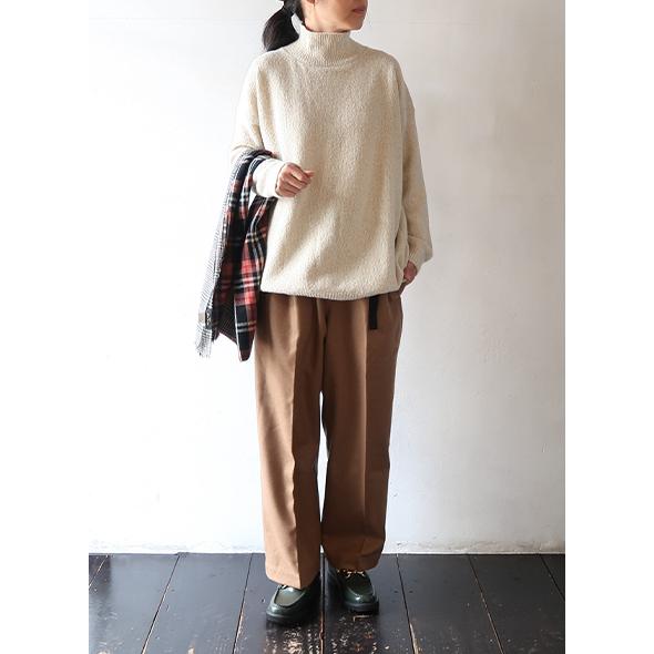 evam eva（エヴァムエヴァ） ニット レディース boucle yarn