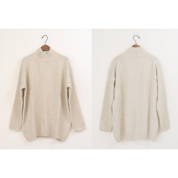 evam eva（エヴァムエヴァ） ニット レディース boucle yarn