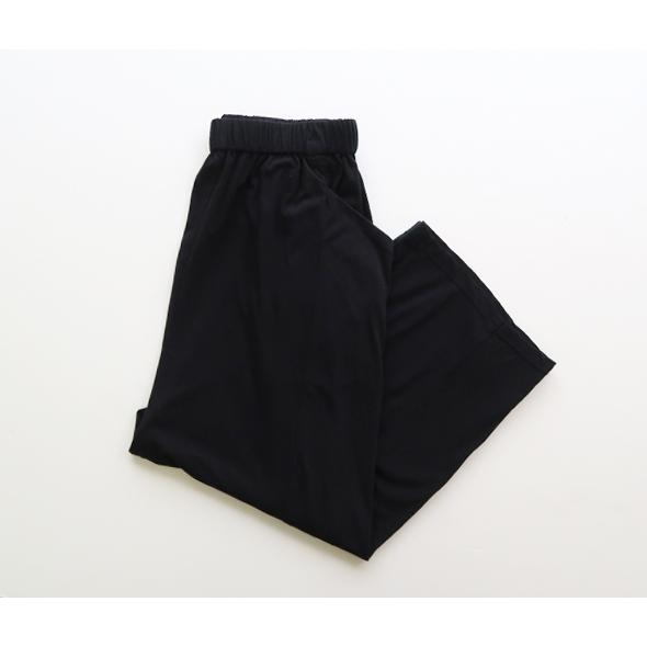 evam eva（エヴァムエヴァ） パンツ レディース cut&sew cropped pants